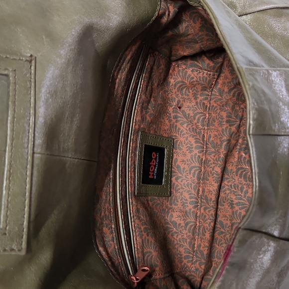 Hobo International Olive Green Leather Shoulder Bag - Picture 11 of 11